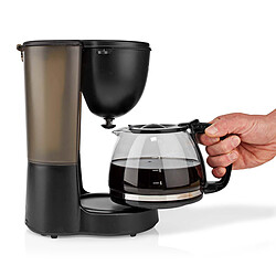 NEDIS Machine à café KACM150EBK 1.25 L - Noir pas cher