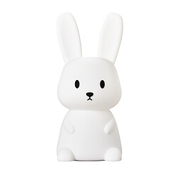 Avis We Veilleuse lapin en silicone, batterie rechargeable, auto 9-11h, lumière blanche fixe /7 couleurs en défiler, allumer/éteindre/changer la couleur par tapotement