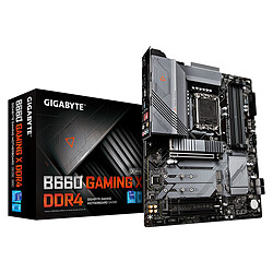 Gigabyte B660 GAMING X DDR4 Carte mère ATX Socket 1700 Intel B660 Express - 4x DDR4 - M.2 PCIe 4.0 - USB 3.1 - LAN 2.5 GbE - PCI-Express 4.0 16x
