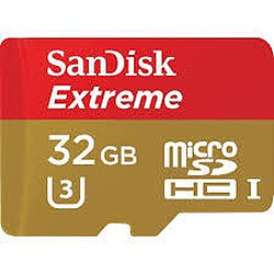 Sandisk Carte Micro SDHC - 32 Go EXTREME