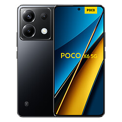 Poco X6 5G - 8/256 Go - Noir + Pochette universelle