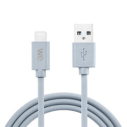 We Câble USB/Lightning en silicone - 1m - bleu