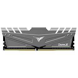 T-Force Dark Z - 2 x 16 Go - DDR4 3600 MHz - Gris 32 Go de mémoire PC - 2 barrettes de RAM DDR4 PC4-28800 - CAS 18 - TDZGD432G3600HC18JDC01