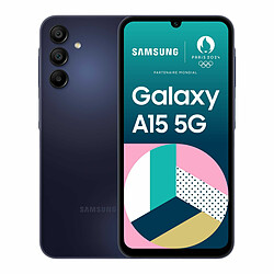 Samsung Galaxy A15 - 5G - 4/128 Go - Bleu nuit