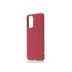 WE Coque de protection ulta-fine et souple pour smartphone SAMSUNG GALAXY A32. Douce au toucher. Protège des chocs. Bordeaux