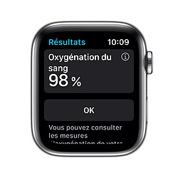 Avis Apple Watch Series 6 - GPS+Cellular - 44 - Acier Argent / Bracelet Sport Blanc - Regular · Reconditionné