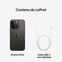 Apple iPhone 14 Pro - 5G - 1 To - Space Black pas cher