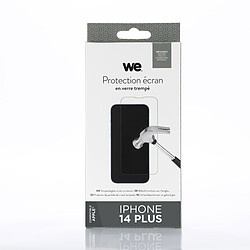 Avis WE Verre trempé APPLE IPHONE 14 PLUS: Protection écran - anti-rayures - anti-bulles d'air - ultra-résistant - dureté 9H Glass