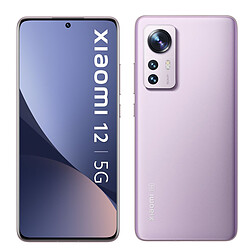 Xiaomi 12 - 8/256 Go - Violet Smartphone 6,28'' AMOLED FHD+ 120Hz - 5G - Processeur Snapdragon 8 Gen 1 - Stockage 256Go - Photo 50 Mpx - Batterie 4500mAh - Android 12