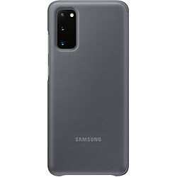 Samsung Clear View cover pour Galaxy S20 Gris