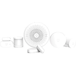 Xiaomi Mi Smart Sensor Set - Kit Maison connectée Kit domotique avec Hub de Contrôle + 2 Détecteurs de mouvement + 2 détecteurs d'ouverture + 1 Interrupteur Switch Wifi