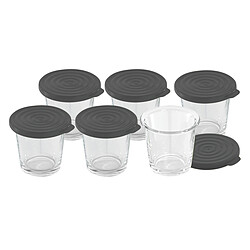 Moulinex Lot de 6 verrines pour Cookeo - XA606000