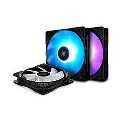 DeepCool Ventilateur Boitier RF120 RGB (Pack de 3)