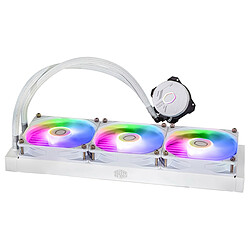 Avis Cooler Master Ltd MasterLiquid 360L Core ARGB - Blanc