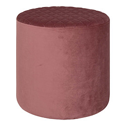 House Nordic Pouf EJBY Velours Rose