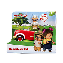 Monchhichi Voiture Monchiroule et Saule - 81513 À partir de 4 ans.