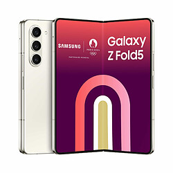 Samsung Galaxy Z Fold5 - 12/ 1 To - 5G - Crème  · Reconditionné Smartphone avec Galaxy AI - 7,6 pouces Full HD+ - Dynamic AMOLED - 120 Hz - 5G - Triple capteur 50 MP - Vid?o 8K