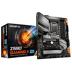 Gigabyte Z590 GAMING X Carte mère ATX - Socket LGA 1200 - Chipset Intel Z590 Express