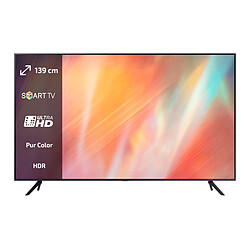 Samsung TV LED 55" 139 cm - UE55AU7172 Smart TV - Crystal UHD 4K - LED 60Hz - HDR10+ - Dolby Digital Plus - Assistant Google intégré - Alexa intégré - 3x HDMI