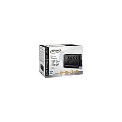 Acheter Infosec Zen Live 1000 Onduleur 600W 1000VA 240V 60Hz Noir