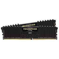 Corsair Vengeance LPX Black 32 Go (2*16 Go) 3000 Mhz CL15 Supports 6th Intel Core i5/i7