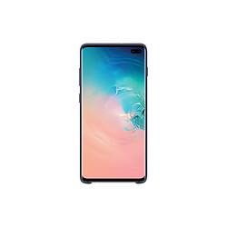 Samsung Coque Silicone Galaxy S10 Plus - Bleu Marine