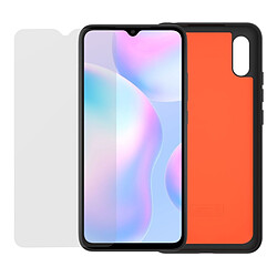 Xiaomi Pack Coque TPU + Verre trempé pour Redmi 9A Noir Pack coque + verre trempé - Pack coque TPU et verre trempé pour Xiaomi Redmi9A