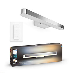 Acheter Philips Hue Applique miroir de salle de bain connectée ADORE - 40W 24V - Télécommande Hue incluse - White & Color Ambiance