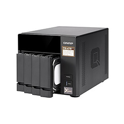 QNAP TS-473-4G - 4 baies Serveur NAS  - Processeur AMD R-Series - 4Go - 4 x Gigabit Ethernet - RJ45 Femelle