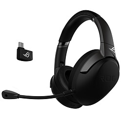 ASUS ROG STRIX GO 2.4 - Sans fil - Intelligence artificielle - Connecteur USB-C 2.4 GHz Casque Gamer - Sans Fil - Wi-FI 2.4 - Intelligence artifielle - Annulation du bruit