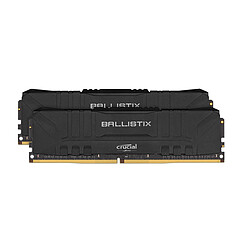 Ballistix Black 16 Go (2 x 8 Go) DDR4 2666 MHz CL16 Ballistix Black 16 Go (2 x 8 Go) DDR4 2666 MHz CL16