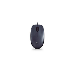 Logitech M90 Noir Souris optique filaire M90 Logitech, un modèle doté d'un connecteur USB 2.0 compatible aussi bien pour un Laptop comme pour un PC. Légère, elle offre une bonne prise en main.