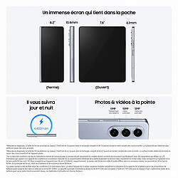 Avis Samsung Galaxy Z Fold5 - 12/ 1 To - 5G - Bleu