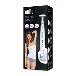 Braun Tondeuse bikini FG1100 3en1 blanc pas cher