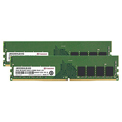 Transcend JetRAM - 2 x 8 Go - DDR4 DIMM 288 broches - 3200 MHz - CL22