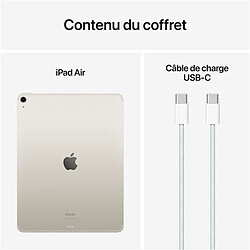 Apple iPad Air 11 pouces (2024) - Wi-Fi - 512 Go - Or pas cher