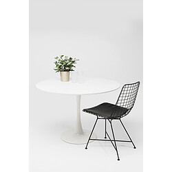 Kare Design Table Ronde 110 Blanc Laqué MADISON 