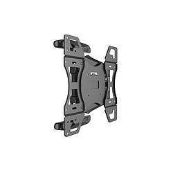 Multibrackets MULTIBRACK Support mural orientable ETS Noir pr moniteur 81,3cm 32" 127 cm 50",Capacité 30 kg, VESA 100x100 400x400 inclinaison:-5 -15°