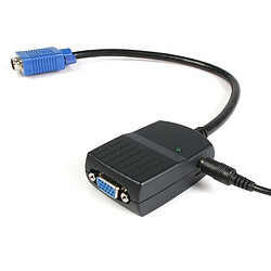 Avis StarTech.com Câble repartiteur video VGA alimente par USB - 1x VGA (Male) vers 2x VGA (Femelle) - Noir