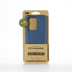 WE Coque Bio SAMSUNG GALAXY S20 Ultra - Eco-Friendly Biodégradable et Compostable - Housse Etui Antichoc, Compatible avec L'induction, Ultra Protection Bumper, Anti Rayure - Bleu