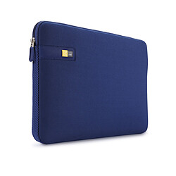 Case Logic LAPS116DB - Housse PC 15,6" - Bleu Housse ordinateur portable 15,6'' - Mousse EVA - Extraplat - Rembourrage sans couture