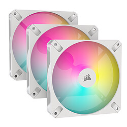 Acheter Corsair iCUE  AR120 RGB Triple Pack 120mm - Blanc