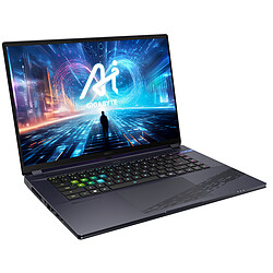 AORUS 16X ASG - ASG-53FRC54SH - Midnight Gray AORUS 16" WQXGA - Intel Core i7-14650HX - RAM 16 Go DDR5 - SSD 1 To - NVIDIA GeForce RTX 4070 (140W) - AZERTY - Windows 11