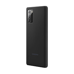 Samsung Coque en silicone pour Galaxy Note 20 - Mystic Black