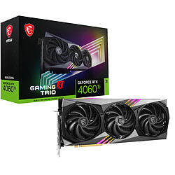 MSI GeForce RTX 4060 Ti GAMING X TRIO 8Go 8 Go GDDR6 - HDMI/Tri DisplayPort - DLSS 3 - PCI Express 4.0 16x