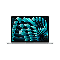 Apple MacBook Air - 16/512 Go - Argent - MXCT3FN/A 13\" - M3 - SSD 512 Go - RAM 16 Go - Apple M3 GPU 10 coeurs - QWERTY - macOS Sonoma