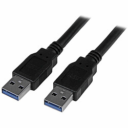 StarTech.com Câble USB 3.0 A vers A de 3 m - M/M - Noir Câble USB 3.0 A vers A de 3 m - M/M - Noir - Droit