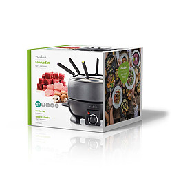 Appareil à fondue Nedis 6 personnes - 2,3L 800W pas cher