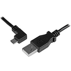 StarTech.com Câble de charge et synchronisation Micro USB de 1 m - M/M - 0,25 mm² StarTech.com Câble de charge et synchronisation Micro USB de 1 m - USB-A vers Micro-B à angle gauche - M/M - 0,25 mm²