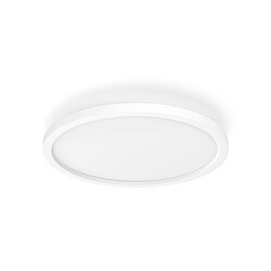 Avis Philips Hue Plafonnier connecté AURELLE - Panneau LED Ø 39.5cm - 28W - Blanc - White Ambiance - Télécommande Hue incluse